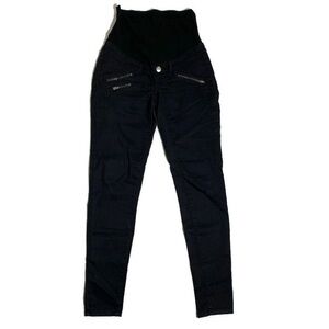 THYME maternity XS black jeans